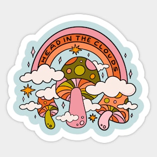 Head In The Clouds Sticker